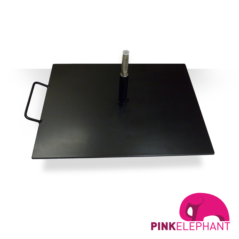 Metall-Bodenplatte SolidBase 18 kg